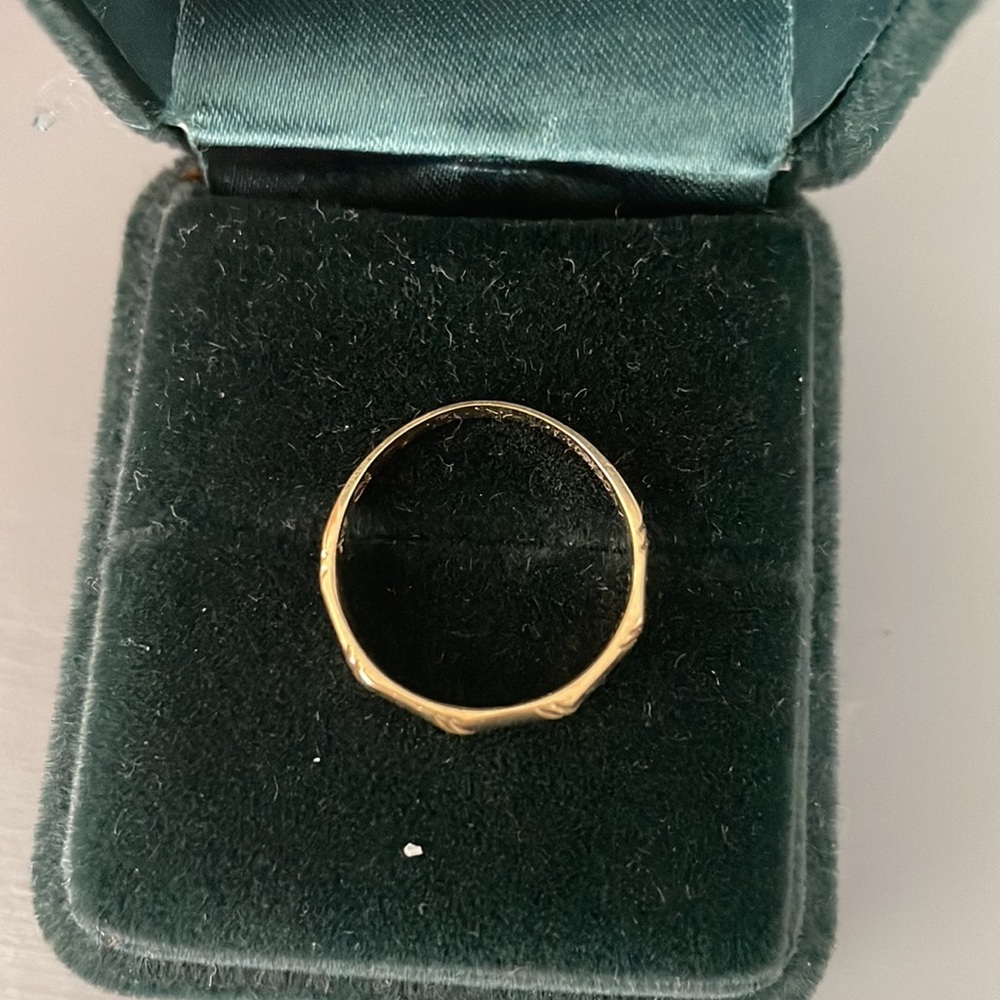 Real Gold Filled Stylish Stacking Ring - image 3